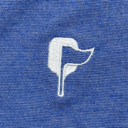 Nautical Blue Butter Stripe Performance Polo thumbnail