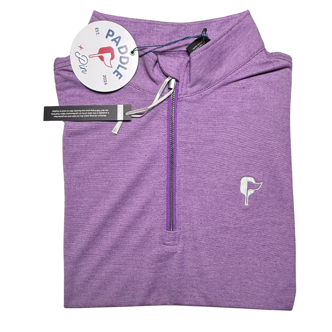 Napa Berry Butter Stripe Half Zip