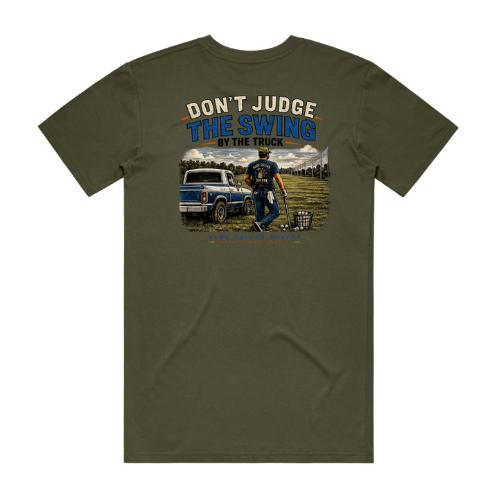 Don't Judge The Swing- Blue Collar Golfer