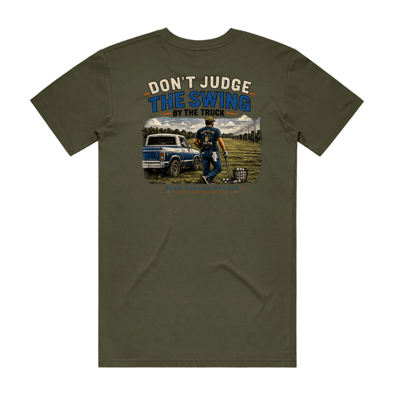 Don't Judge The Swing- Blue Collar Golfer