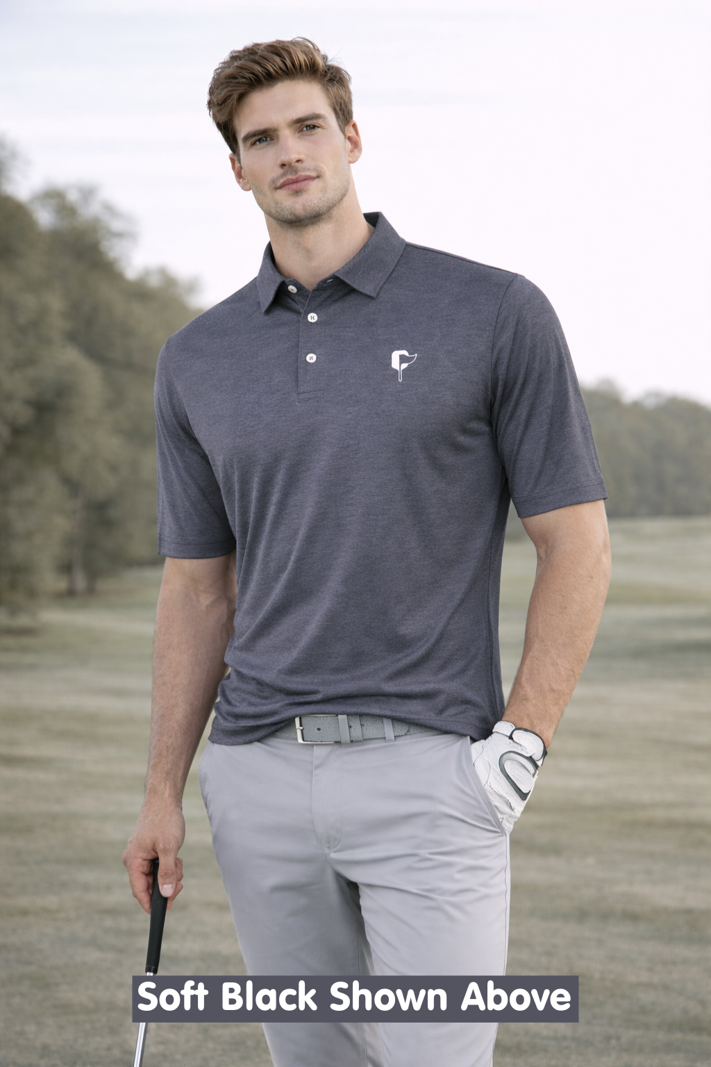 Butter Stripe Performance Polo