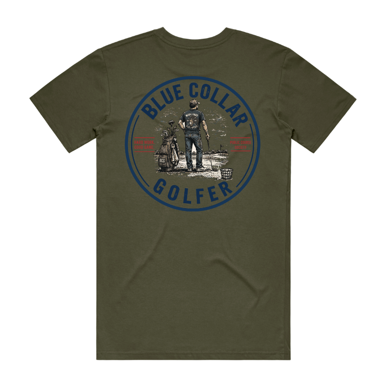 Blue Collar Golfer Logo