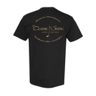 Unisex Classic Swing Lounge Tee-Black