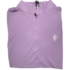 Lavender Butter Stripe Half Zip