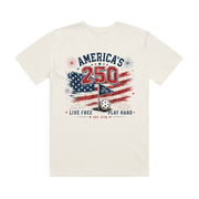 Men's "Live Free, Play Hard" Tee thumbnail