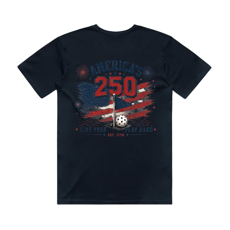 Men's "Live Free, Play Hard" Tee