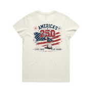 Women's "Live Free, Play Hard" Tee thumbnail