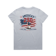 Women's "Live Free, Play Hard" Tee thumbnail