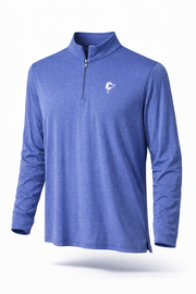 Nautical Blue Butter Stripe Half Zip thumbnail