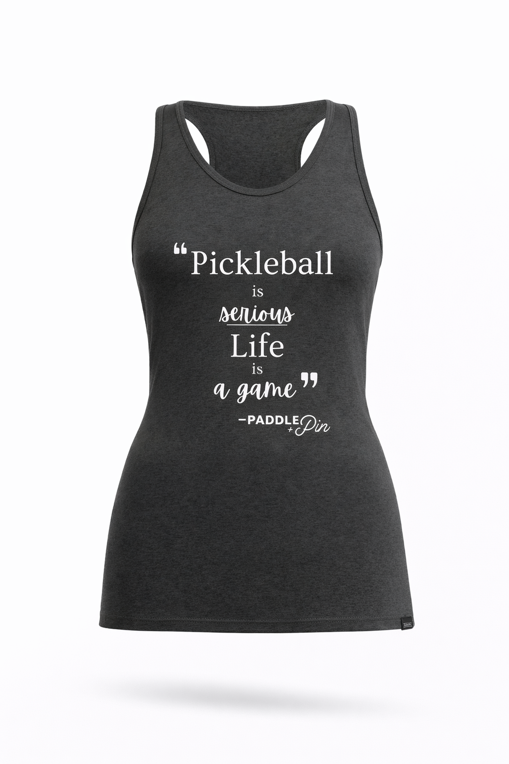 Pickleball is Serious Performance Tank