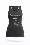 Pickleball is Serious Performance Tank