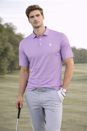 Nautical Blue Butter Stripe Performance Polo thumbnail