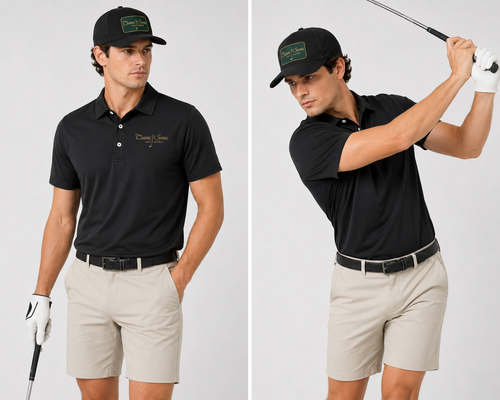 Classic Swing Performance Cap- Black