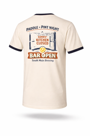 Bar Open SS Unisex Ringer Tee thumbnail